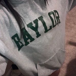 oversized Baylor hoodie